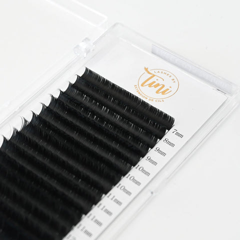 CLEARANCE - Flat Lashes Collection - Matte Black (0.12) 