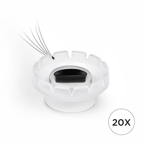 Glue and volume eyelash holder (20 units)